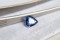 Blue Sapphire - Triangular - 1.581 ct - IGL certified