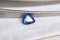 Blue Sapphire - Triangular - 1.581 ct - IGL certified