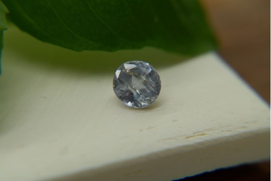 Vivid Pastel Blue Sapphire - Round - 1.55 ct - COR authenticated