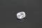 Pastel Orange-Pink Sapphire - Rectangular - 1.59 ct - COR authenticated