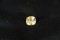 Strong Yellow Handcrafted Sapphire - Cushion - 0.96 ct - COR authenticated