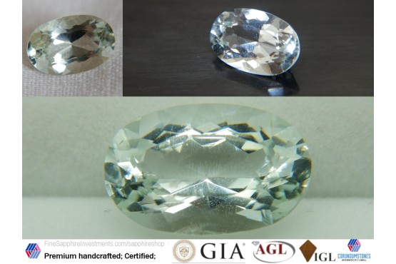 Beryl - Oval - 4.55 ct - COR authenticated