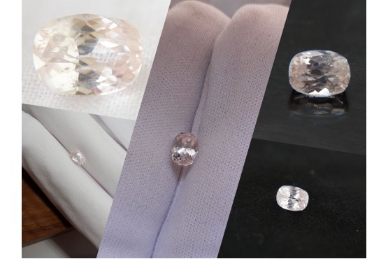 Pastel Pink Premium Sri Lanka Sapphire - Rectangular - 1.43 ct - COR authenticated