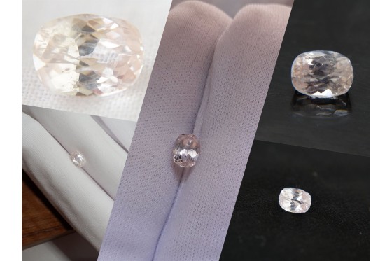 Pastel Pink Premium Sri Lanka Sapphire - Rectangular - 1.43 ct - COR authenticated