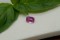 Purplish-Pink Sapphire - Rectangular - 1 ct - COR authenticated