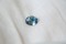 Vivid Blue/Silver Sapphire - Oval - 0.87 ct - COR authenticated
