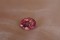 Vivid Red-Pink Sapphire - Oval - 3.49 ct - CSL certified