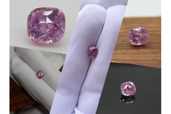 Padparadscha-Like Sapphire - Cushion - 2.11 ct - COR authenticated