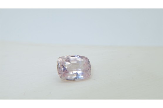 Vivid Pastel Bi-Color Pink/Violet Sapphire - Rectangular - 2.39 ct - COR authenticated