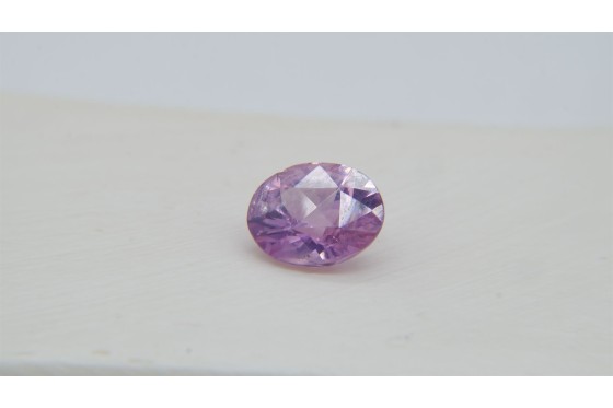 Vivid Color-Change Pink/Violet Sapphire - Oval - 1.98 ct - COR authenticated