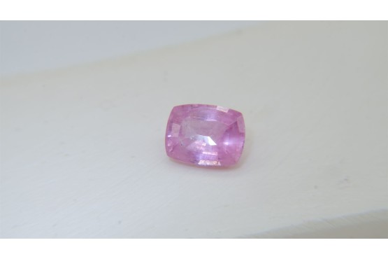 Vivid Pink Sapphire - Rectangular - 2.07 ct - COR authenticated