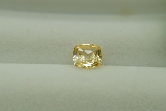 Lemon Yellow Sapphire - Rectangular - 1.55 ct