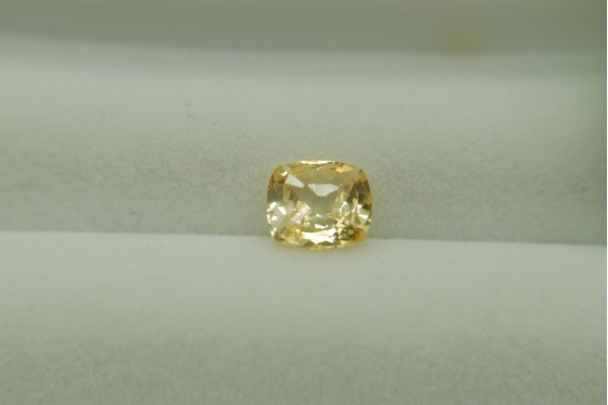 Lemon Yellow Sapphire - Rectangular - 1.55 ct