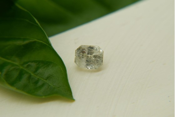 Pastel Yellow Sapphire - Octagon - 1.50 ct
