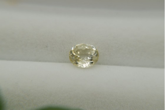 Pastel Yellow Sapphire - Oval - 1.30 ct