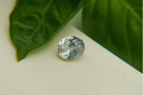 Pastel Yellowish-Blue Sapphire - Oval - 2.05 ct