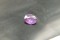 Violet Pink Sapphire - Oval - 1 ct