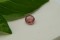 Orangish-Pink Sapphire - Round - 0.90 ct