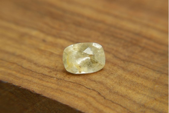 Pastel Yellow Sapphire - Rectangular - 2.25 ct
