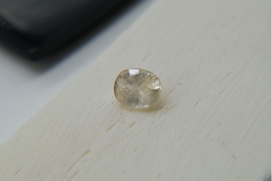 Pastel Yellow Sapphire - Rectangular - 1.35 ct