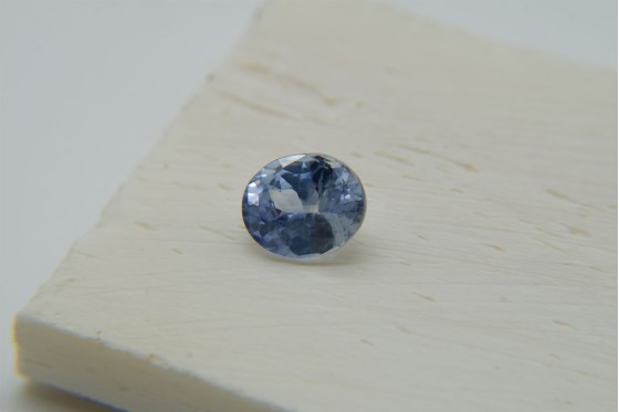 Appraised Premium: Pastel Blue Sapphire - Oval - 1.65 ct