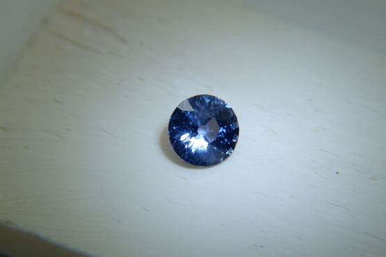 Appraised Premium: Pastel Blue Sapphire - Round - 1.35 ct