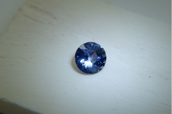 Appraised Premium: Pastel Blue Sapphire - Round - 1.35 ct