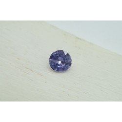 Appraised Premium: Vivid Violet Sapphire - Round - 1.327 ct - IGL certified