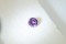Vivid Orangish-Violet Sapphire - Round - 1.05 ct