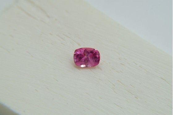 Appraised Premium: Vivid Hot Pink Sapphire - Rectangular - 0.80 ct