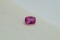 Vivid Orangish-Pink Sapphire - Rectangular - 1 ct
