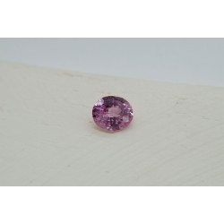 Appraised Premium: Vivid Padparadscha Sapphire - Oval - 1.038 ct - AGL certified