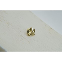 Premium: Vivid Yellow Sapphire - Cushion - 0.90 ct