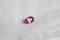 Purple Sapphire - Oval - 0.61 ct - GIA certified
