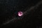 Genuine Pink Sapphire - Round - 0.37 ct - GIA certified