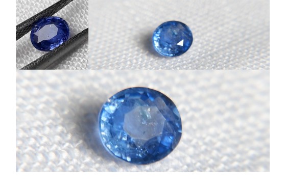Vivid Cornflower Blue Sapphire - Oval - 0.63 ct - GIA certified