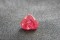 Rare: Neon Red Mahenge Spinel - Triangular - 1.45 ct - COR authenticated