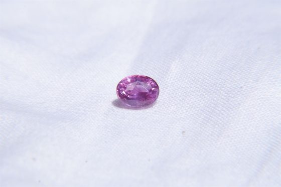 Pink Sapphire - Oval - 1.01 ct - COR authenticated