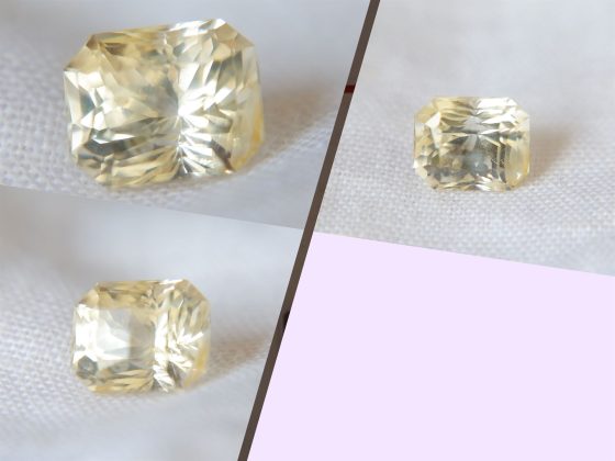 Yellow Sapphire - Octagon - 1.68 ct - COR authenticated