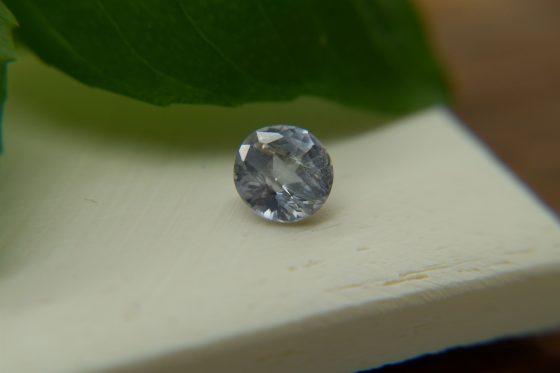 Vivid Pastel Blue Sapphire - Round - 1.55 ct - COR authenticated