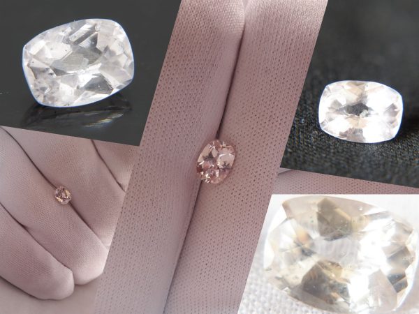 Pastel Orange-Pink Sapphire - Rectangular - 1.59 ct - COR authenticated