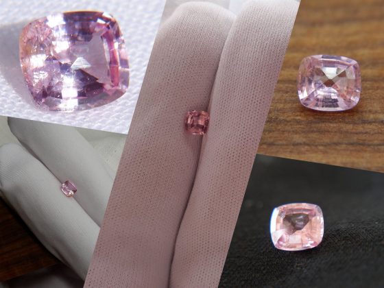 Pastel Padparadscha-Like Premium Sapphire - Rectangular - 0.71 ct - COR authenticated