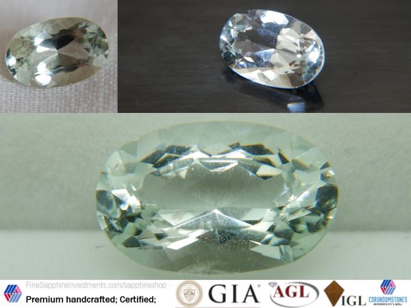 Beryl - Oval - 4.55 ct - COR authenticated