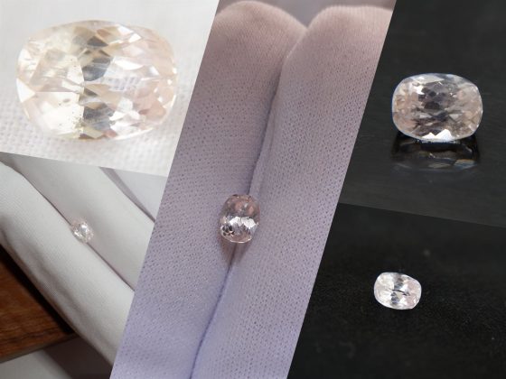 Pastel Pink Premium Sri Lanka Sapphire - Rectangular - 1.43 ct - COR authenticated