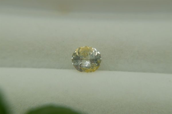 Pastel Yellow Sapphire - Round - 1.10 ct - COR authenticated
