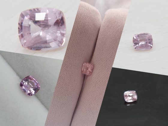 Pastel Pink Handcrafted Ceylon Sapphire - Cushion - 0.70 ct - COR authenticated