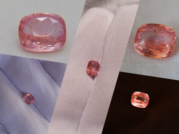 Padparadscha Sapphire - Rectangular - 1.22 ct - CSL certified