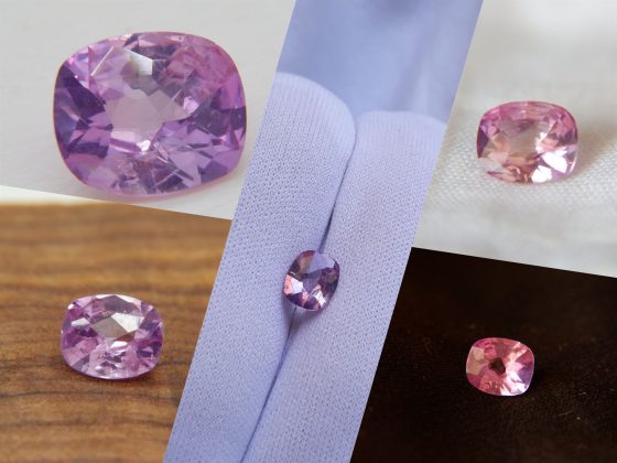 Pastel Padparadscha-Like Premium Sapphire - Rectangular - 1.44 ct - COR authenticated