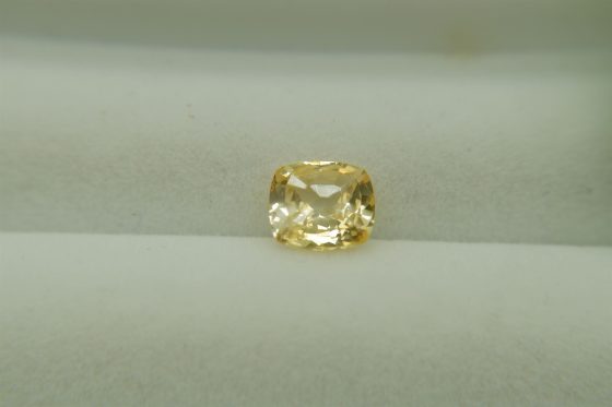 Lemon Yellow Sapphire - Rectangular - 1.55 ct