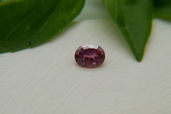 Pinkish-Orange Sapphire - Oval - 1.20 ct